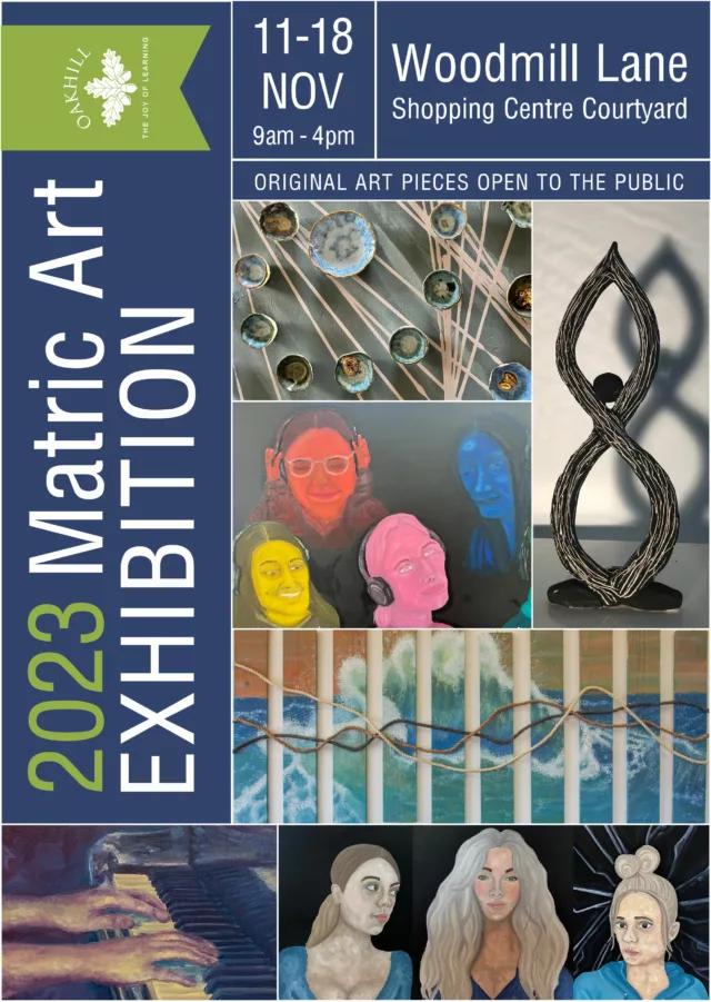 2023 Matric Art Exhibition - POSTER Collage Final